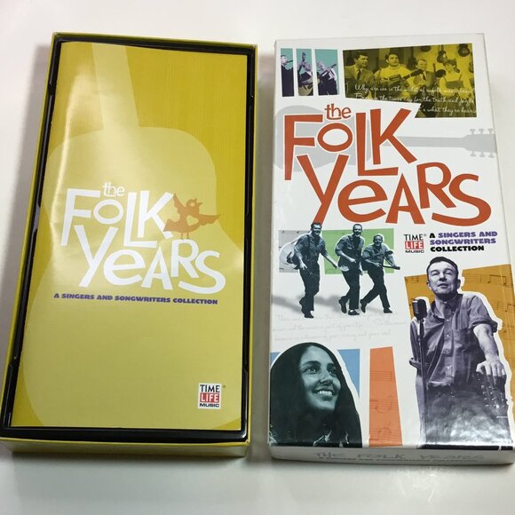 Time Life The Folk Years box set Singers And Songwriters Collection sixties CDs - Picture 1 of 9